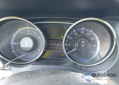 2012 Hyundai Sonata Gls z USA, uszkodzony, nr VIN 5NPEB4AC1CH443006